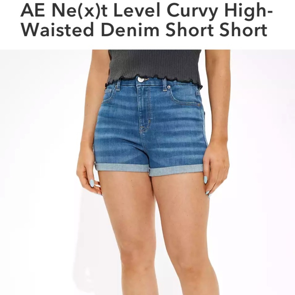 American Eagle high waisted shorts.